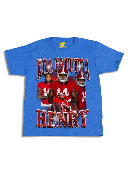 Koa Fatutoa Henry Collage Youth T-Shirt