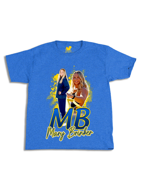 Mary Brinker Initials Youth T-Shirt