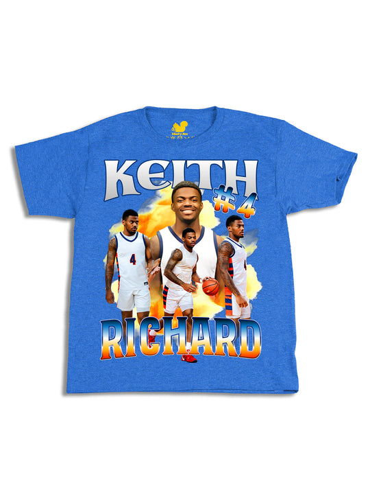 Keith Richard Collage Youth T-Shirt