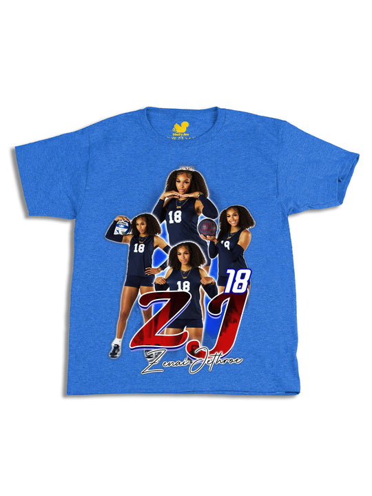 Zenai Jethroe Initials Youth T-Shirt