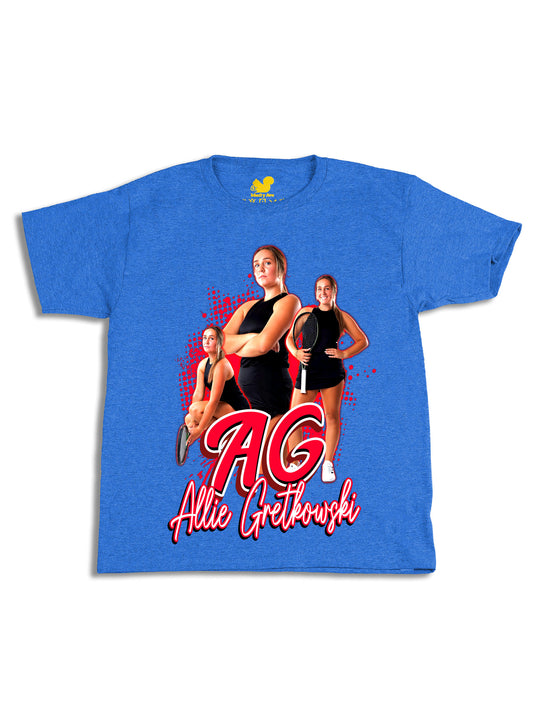 Allie Gretkowski Initials Youth T-Shirt