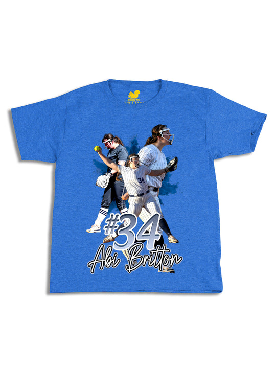 Abi Britton Initials Youth T-Shirt