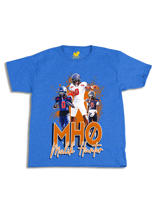 Malik Hunter Initials Youth T-Shirt