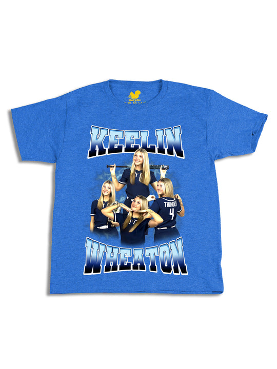 Keelin Wheaton Collage Youth T-Shirt