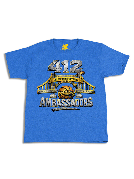 412 Ambassadors 10 Years Youth T-Shirt