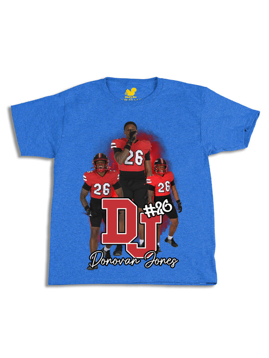 Donovan Jones Initials Youth T-Shirt