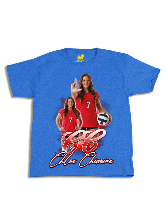 Chloe Chicoine Initials Youth T-Shirt