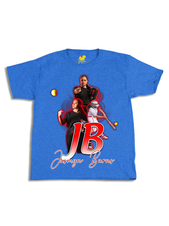 Jasmyn Burns Initials Youth T-Shirt