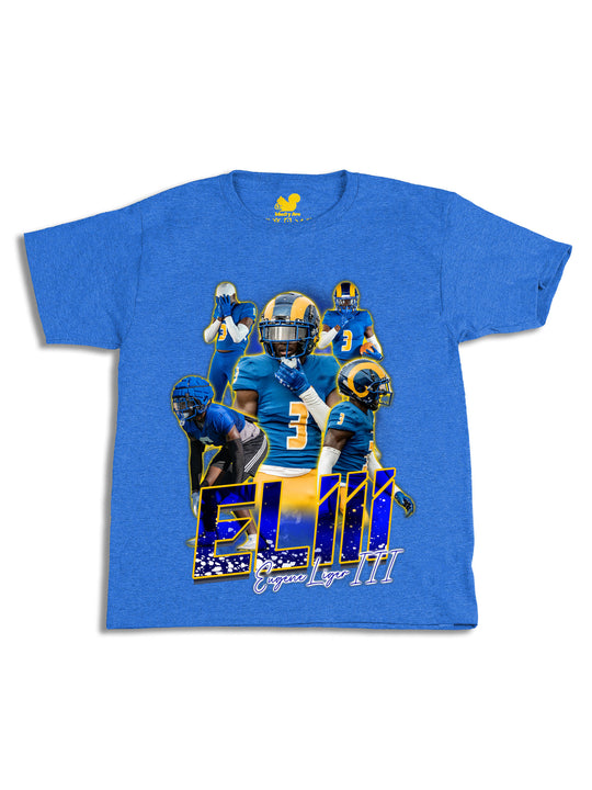 Eugene Liger III Initials Youth T-Shirt