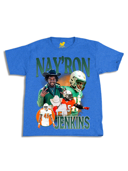 Nayron Jenkins Collage Youth T-Shirt