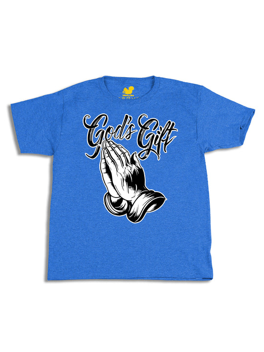 Gods Gift Praying Hand Youth T-Shirt