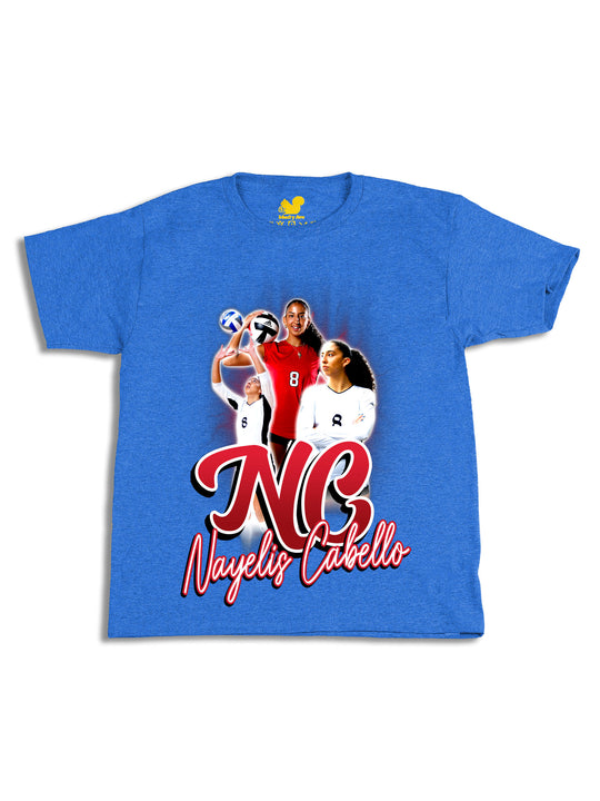 Nayelis Cabello Initials Youth T-Shirt