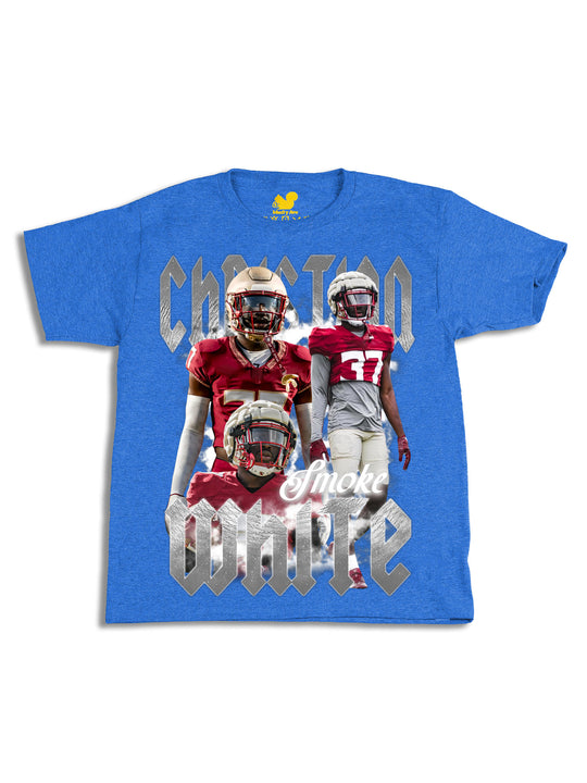 Christian White Collage  Youth T-Shirt