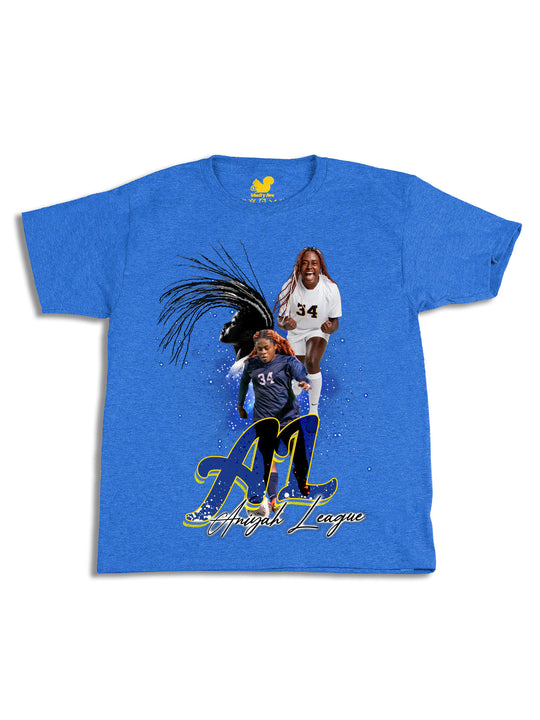 Aniyah League Initials Youth T-Shirt