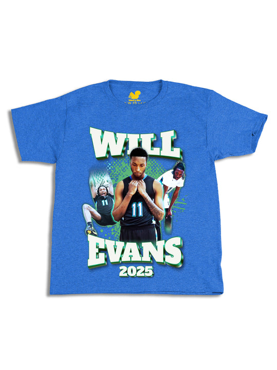 Will Evans 2025 Collage Youth T-Shirt