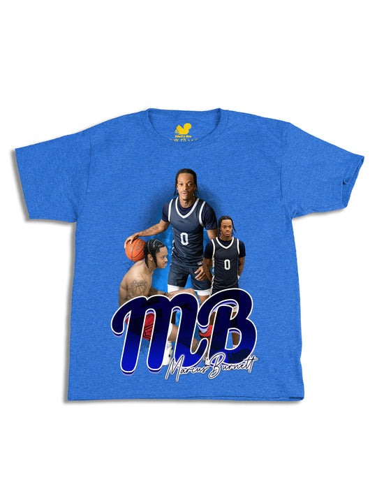 Marcus Burnett Initials Youth T-Shirt