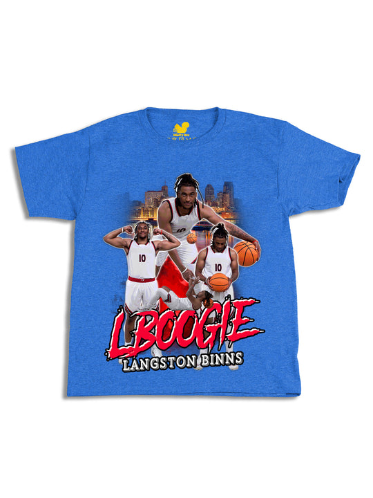 Langston Binns Collage Youth T-Shirt