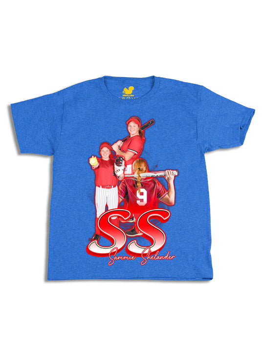 Sammie Shelander Collage Youth T-Shirt