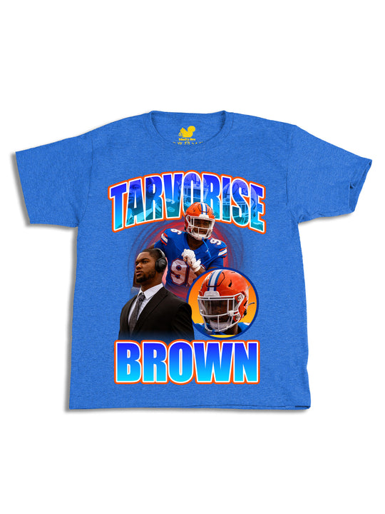 Tarvorise Brown Collage Youth T-Shirt