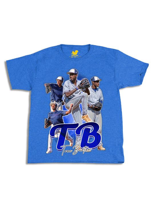 Trae Burton Collage Youth T-Shirt