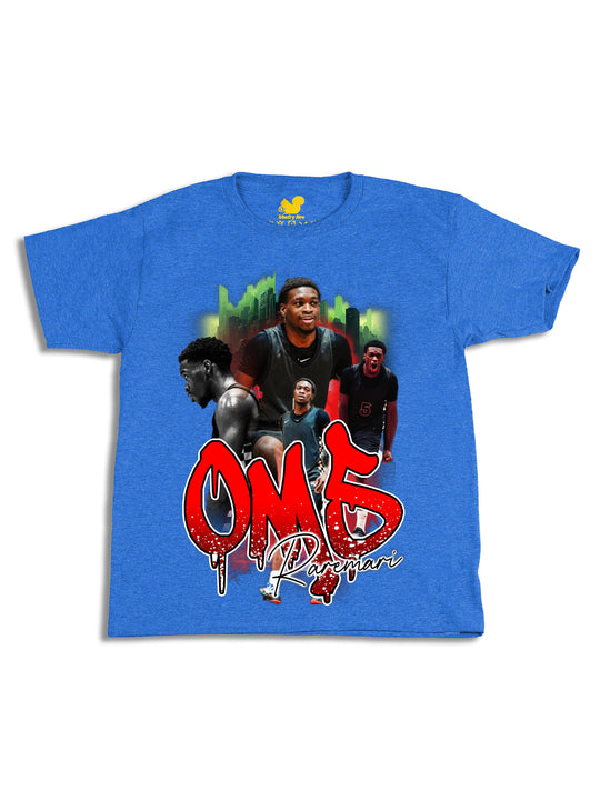 Omari Moore Initials Youth T-Shirt