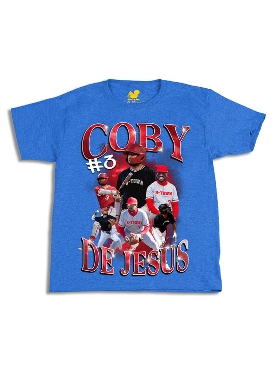 Coby De Jesus Collage Youth T-Shirt