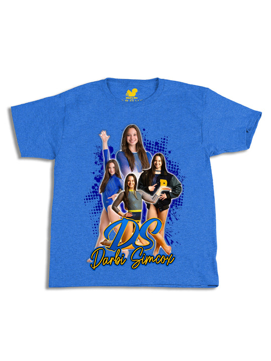 Darbi Simcox Initials Youth T-Shirt
