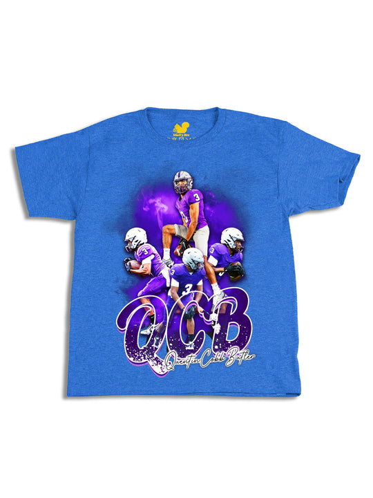 Quentin Cobb Butler Collage Youth T-Shirt