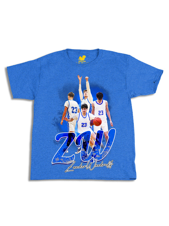 Zander Woodruff Initials Youth T-Shirt