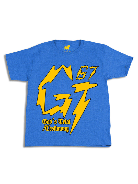 James Glover Tyson Logo Yellow Youth T-Shirt