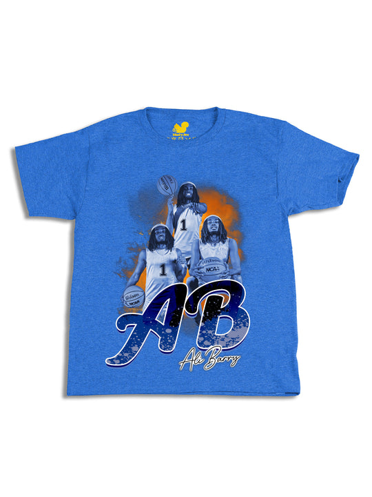 Ali Barry Initials Youth T-Shirt