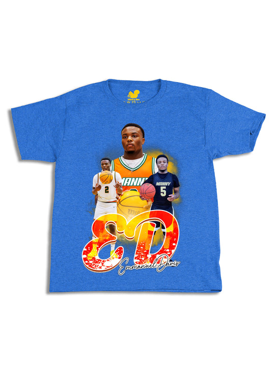 Emmanuel Davis Initials Youth T-Shirt