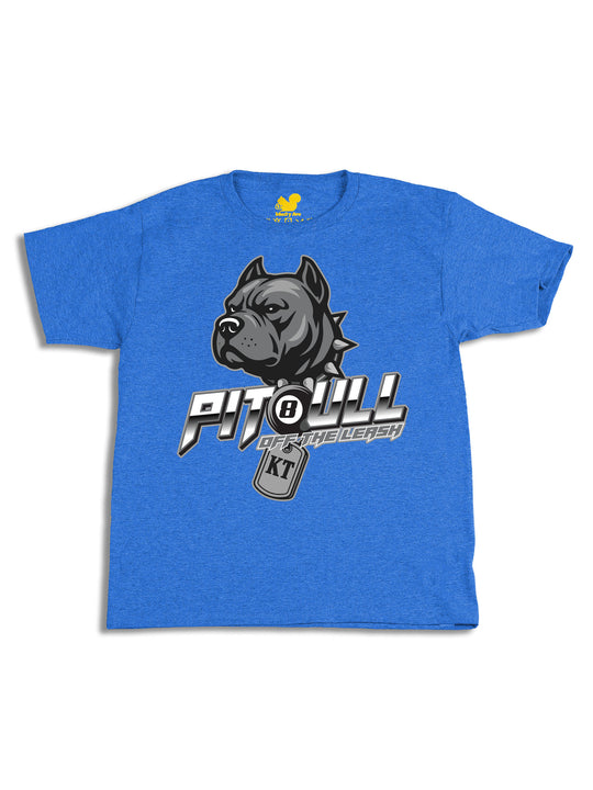 Pitbull Off The Leash Logo Youth T-Shirt