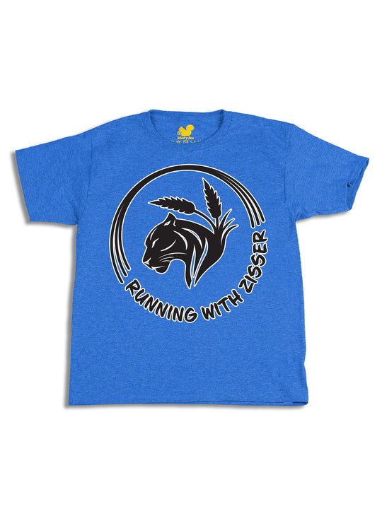 Run Zisser Logo - Bulk  Youth T-Shirt