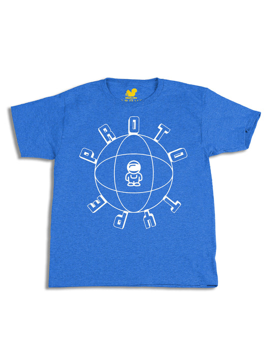 Prototype Logo White Youth T-Shirt