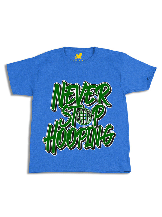 Never Stop Hooping Youth T-Shirt