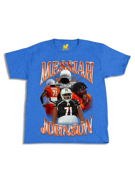 Messiah Johnson Collage Youth T-Shirt