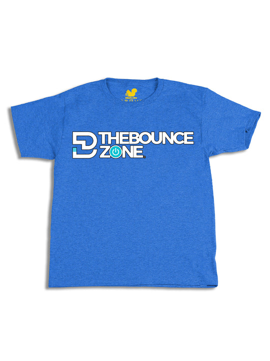 Bounce Zone White Logo Youth T-Shirt