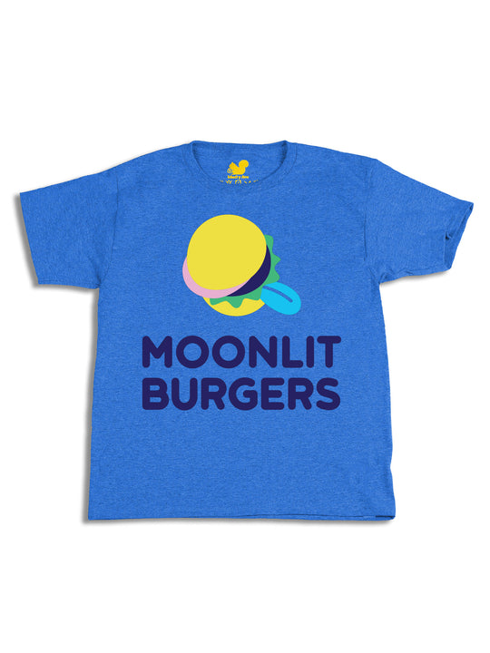 Moonlit Burgers Stacked Youth T-Shirt