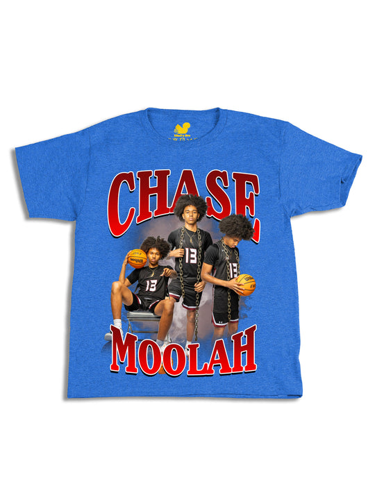Chase Moolah Collage Youth T-Shirt