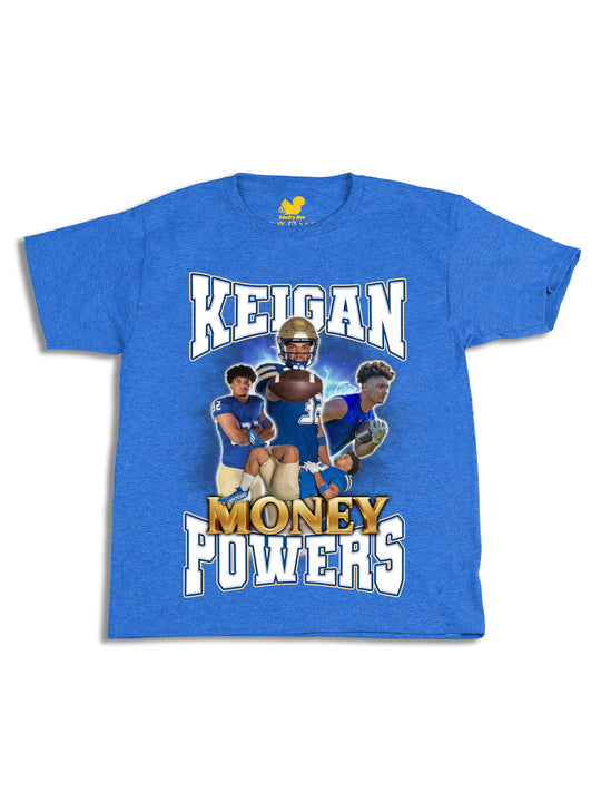 Keigan Powers Collage Youth T-Shirt