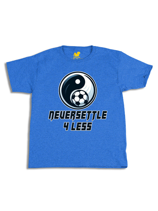 Never Settle 4 Less Logo Youth T-Shirt