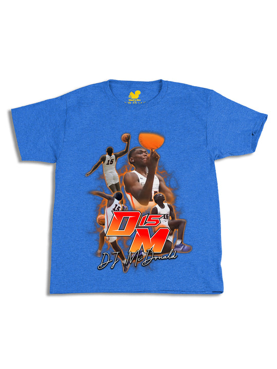 DJ McDonald Collage Youth T-Shirt