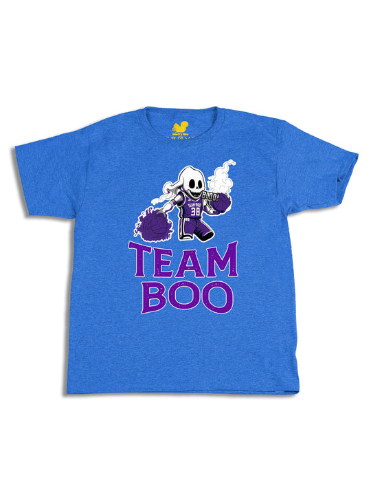 Team Boo Ghost Player Logo Youth T-Shirt