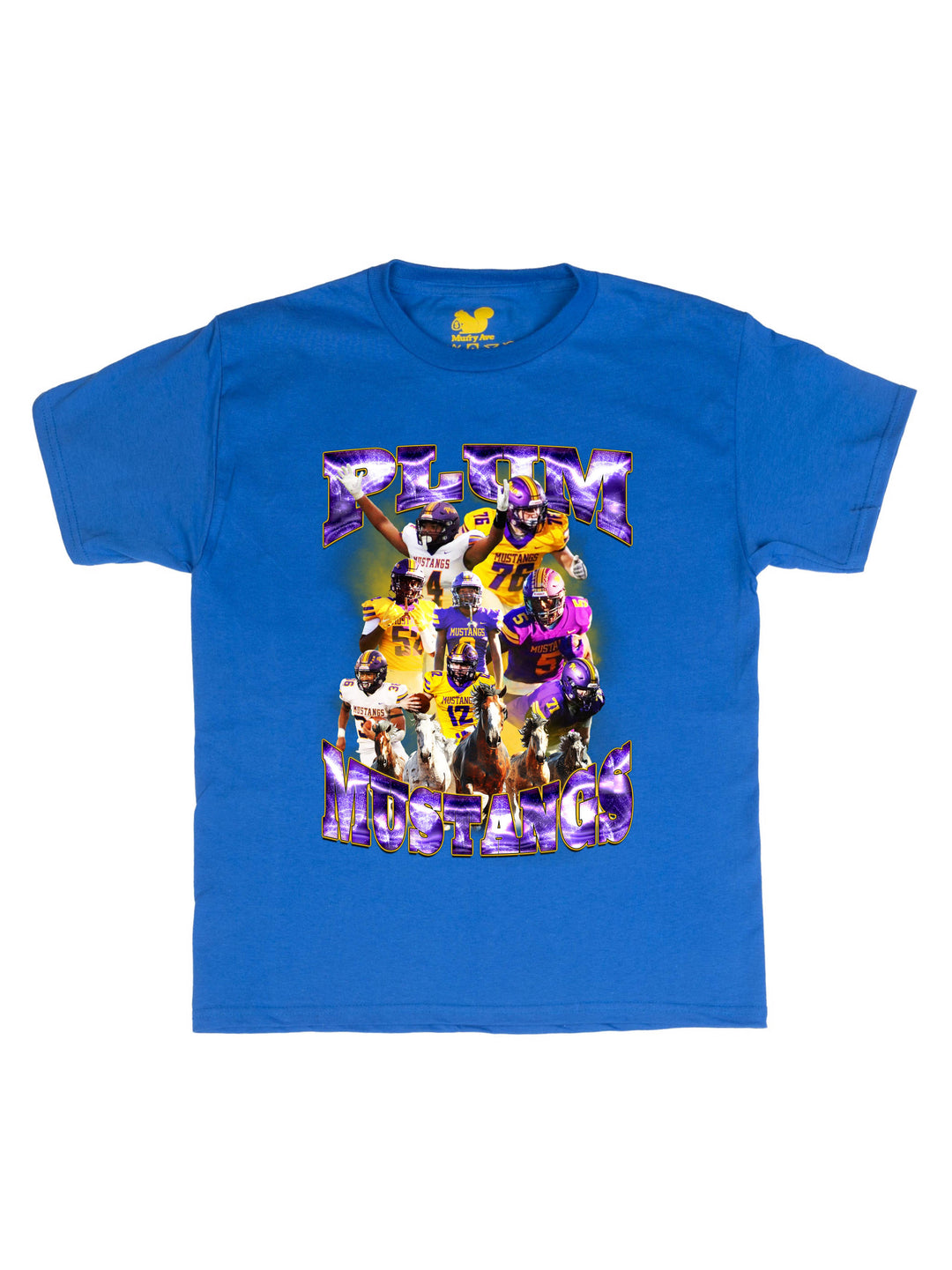 Plum Mustangs Youth T-Shirt