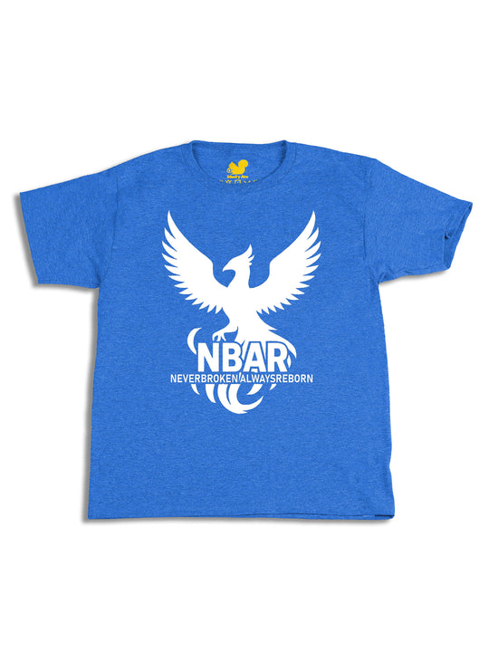 NBAR Logo White Youth T-Shirt