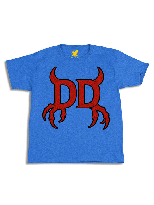 Dead Eyed Demon Red Initials Youth T-Shirt