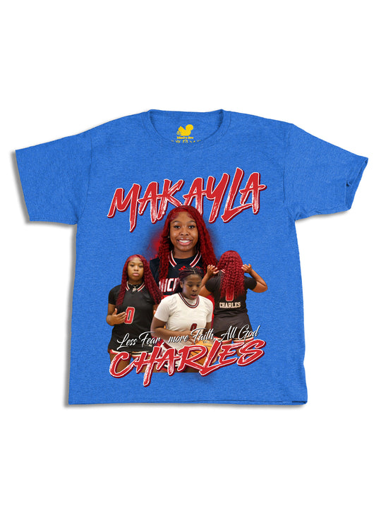 Makayla Charles Collage Youth T-Shirt
