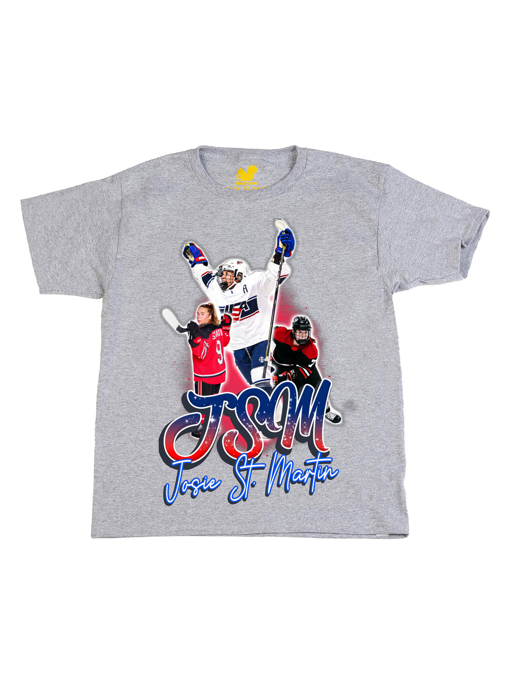 Josie St Martin Collage Youth T-Shirt