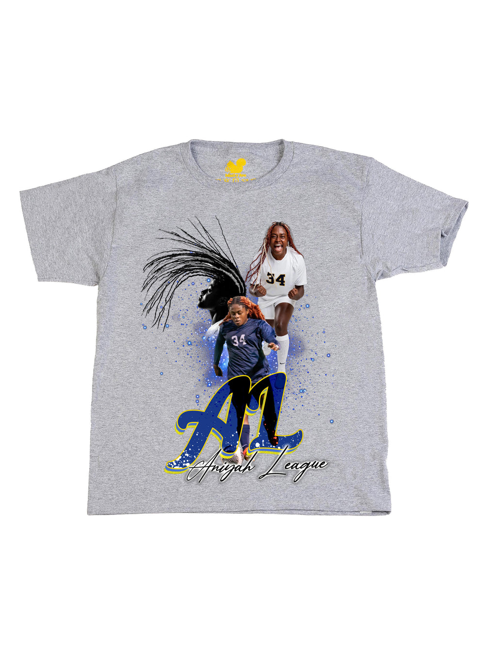 Aniyah League Initials Youth T-Shirt